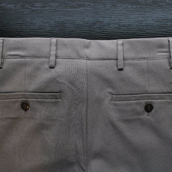 SOLD Dockers Alpha Khaki Slim Fit, 28x30, Puppytooh Pattern, NEW w/o Tags - Picture 6 of 11